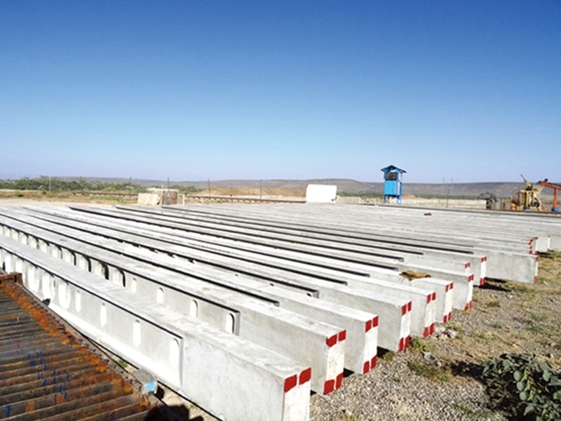 Precautions for cement sleepers during transportation